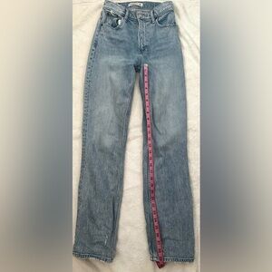 Abercrombie & Fitch Light Blue 90s Ultra High Rise Jeans